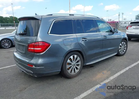 2018 Mercedes-Benz Gls 450 4Matic из США, поврежденный, VIN 4JGDF6EE1JB027541